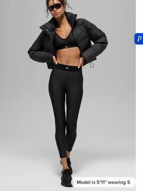 ALO Gold Rush Puffer Jacket - Brown